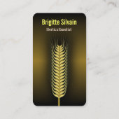 Agriculture du blé Horticulture Cartes de visite (Dos)