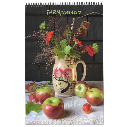 AGRICULTURE ORIGINALEphemera Calendrier de la phot (Protection)