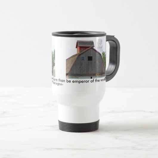 Agriculture Trave Mug (Devant droit)