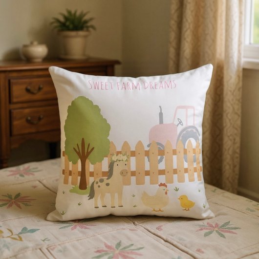 Agritourisme Coussin Sweet Farm Dreams