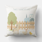 Agritourisme Coussin Sweet Farm Dreams (Recto)