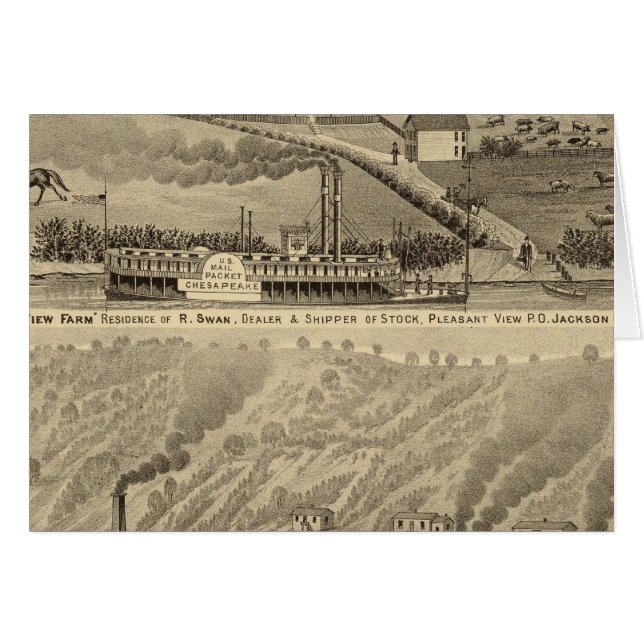 Agritourisme de vue agréable (Devant horizontal)