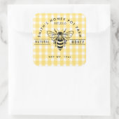 Agritourisme miel jarre étiquette petite entrepris (Sac)