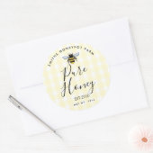 Agritourisme miel jarre étiquette petite entrepris (Enveloppe)