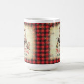 Agritourisme Mug de Noël, Poulets Vaches (Centre)