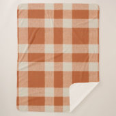 Agritourisme Rustique Orange & Cream Buffalo Plaid (Devant)