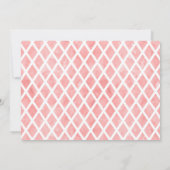 Agritourisme Thème Bébé Fille Douche Invitation (Dos)