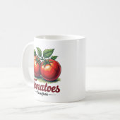 Agritourisme Tomates fraîches Céramique Café Mug (Devant gauche)