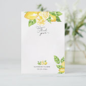 agrumes citronnier baby shower de fruits carte de (Debout devant)