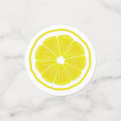 Agrumes Confetti Table Confetti (Petit recto)