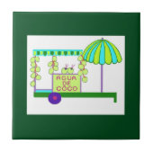 Agua de Coco Tile Tegeltje (Voorkant)
