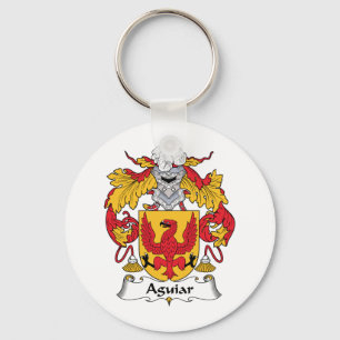 Aguiar Family Crest Sleutelhanger
