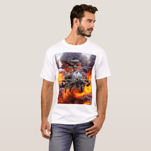 AgustaWestland Apache AH1 T-shirt (Voorkant volledig)