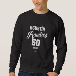 Agustin Ramirez 50 Miami Baseball MLBPA Trui