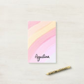 Agustina Arcoiris Rechthoekige Post-it Notes  (Op bureau)