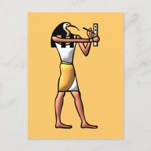 Ägypten moet Thot egypte god Briefkaart