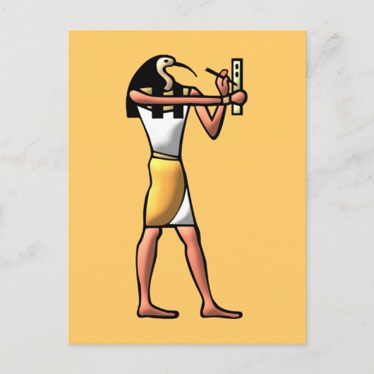 Ägypten moet Thot egypte god Briefkaart (Voorkant)