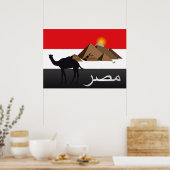 Ägypten - Poster Egypte (Keuken)