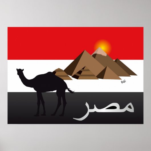 Ägypten - Poster Egypte (Voorkant)