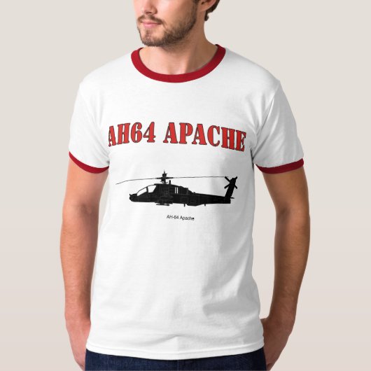 AH64 APACHE-shirt T-shirt (Voorkant)