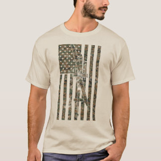 AH-1 Cobra Helikopter Camo Vlag T-shirt