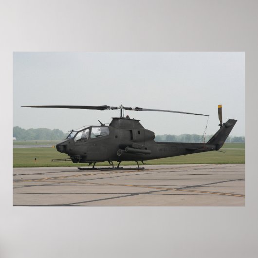 AH-1 Huey Cobra Poster (Voorkant)