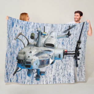AH-1W SUPER COBRA FLEECE DEKEN