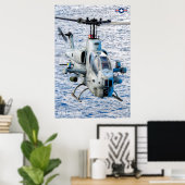 AH-1W SUPER COBRA POSTER (Thuiskantoor)