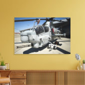 AH-1Z Super Cobra-aanvalshelikopter Canvas Afdruk (Insitu (Woonkamer))