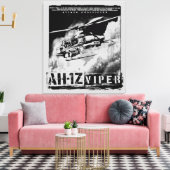 AH-1Z Viper Canvas Afdruk (Insitu (Woonkamer))