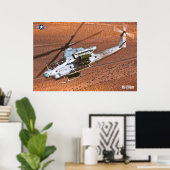 AH-1Z VIPER POSTER (Thuiskantoor)