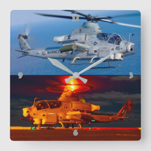 AH-1Z VIPER VIERKANTE KLOK