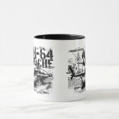 AH-64 Apache 11 oz Ringer Mug (Centre)
