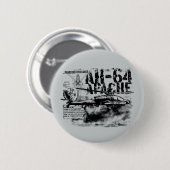AH-64 Apache Button (Voorkant /achterkant)