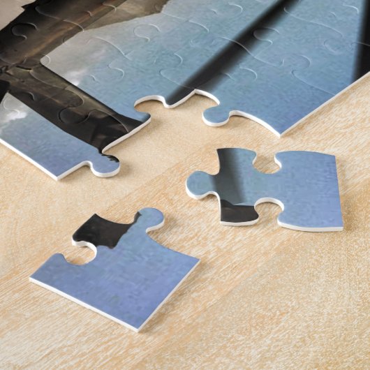 AH-64 Apache Helikopter Legpuzzel (Zijkant)