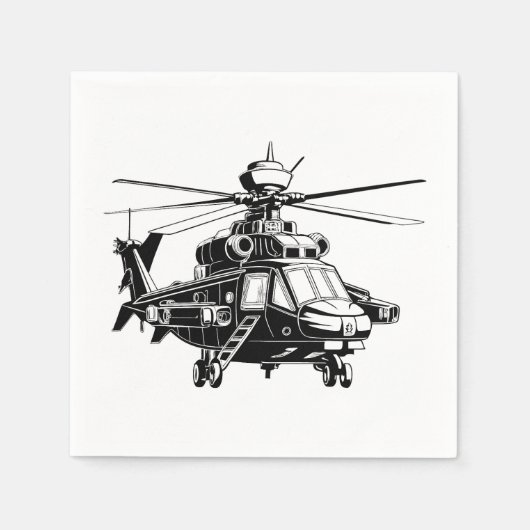 AH 64 Apache-helikopter Servet (Voorkant)
