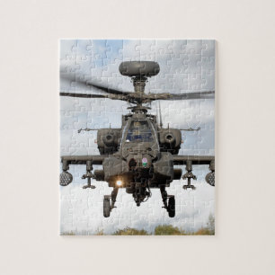 ah 64 apache longbow helikopter militair legpuzzel