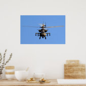 AH-64 Apache Poster (Keuken)