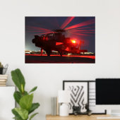 AH-64 Apache Poster (Thuiskantoor)