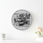 AH-64 Apache Round (Grote) wandklok Grote Klok (Huis)