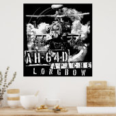 AH-64D Apache Longbow Poster (Keuken)