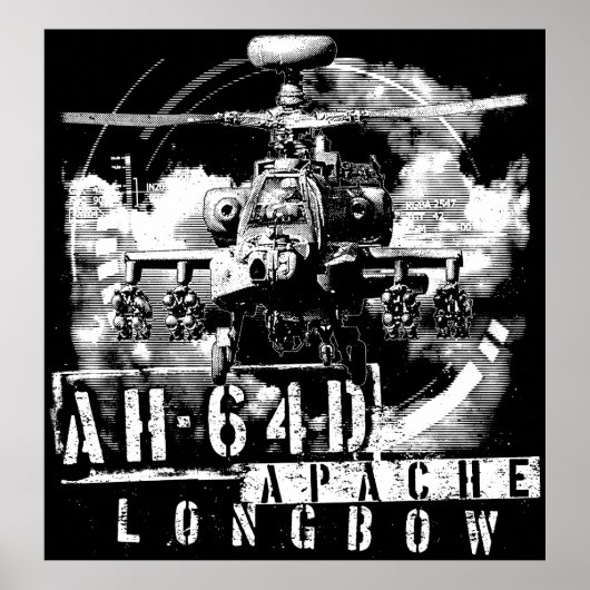 AH-64D Apache Longbow Poster (Voorkant)