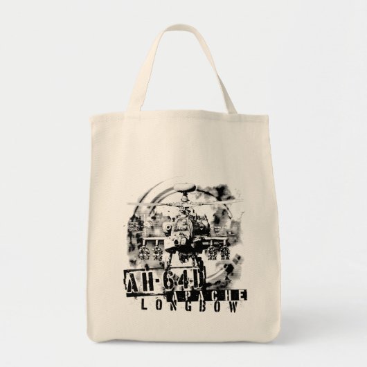 AH-64D Apache Longbow Tote Bag (Voorkant)