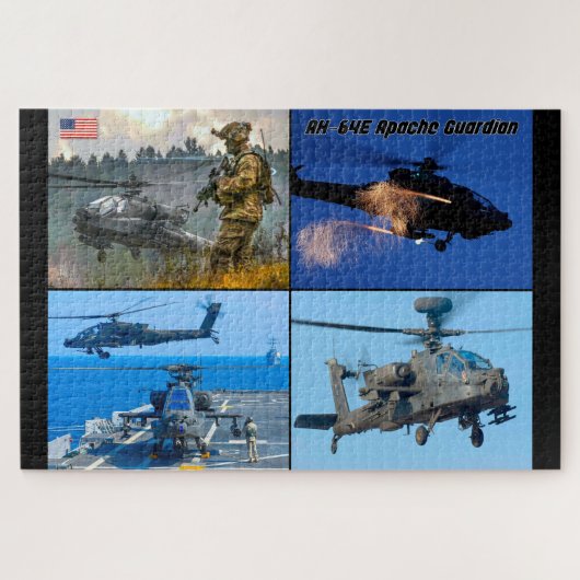 AH-64E APACHE GUARDIAN (20 x 30 INCH) Legpuzzel (Horizontaal)