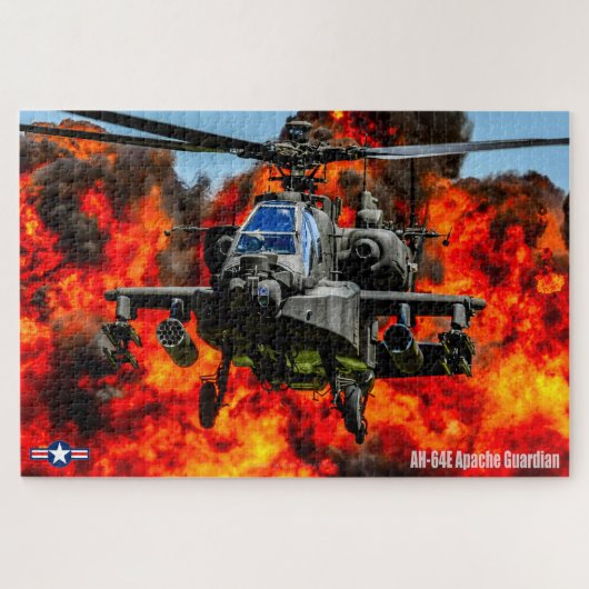 AH-64E APACHE GUARDIAN (20 x 30 INCH) Legpuzzel (Horizontaal)