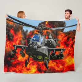 AH-64E APACHE GUARDIAN FLEECE DEKEN