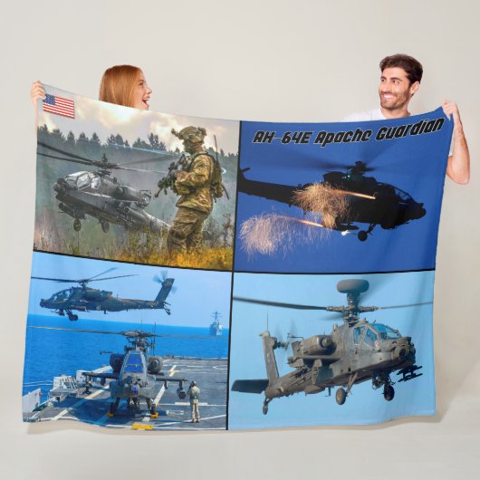 AH-64E APACHE GUARDIAN FLEECE DEKEN (In situ)