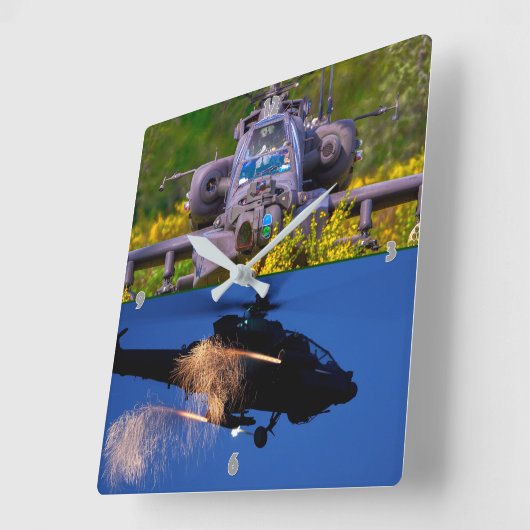 AH-64E APACHE GUARDIAN VIERKANTE KLOK (Hoek)