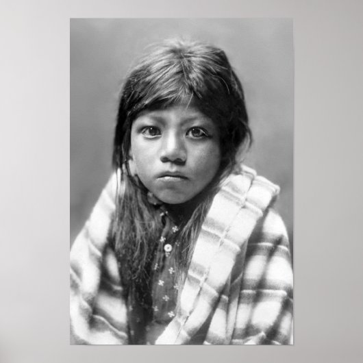 Ah Chee Lo (Native American Girl) Poster (Voorkant)