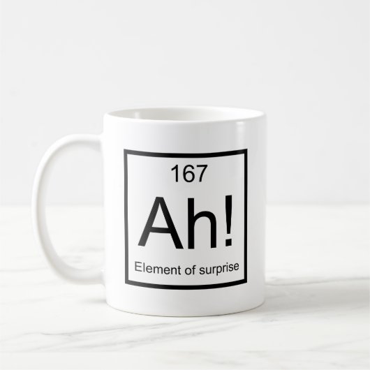 Ah ! Élément de la Mug de café surprise (Gauche)